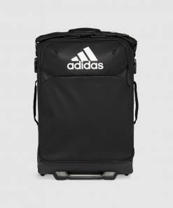 Adidas Performance Trolley Bag Small Black / Black / White -Men's Travel and Luggage http3A2F2Fstatic.theiconic.com .au2Fp2Fadidas performance 5818 7666721 3