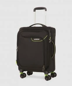 American Tourister Applite 4Security Spinner 55/20 EXP TSA Black & Green