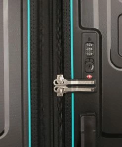 American Tourister Litevlo Spinner 82/31 Black & Turquoise -Men's Travel and Luggage http3A2F2Fstatic.theiconic.com .au2Fp2Famerican tourister 5229 752049 3