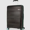 American Tourister Litevlo Spinner 55/20 Black & Turquoise