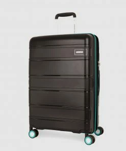 American Tourister Litevlo Spinner 55/20 Black & Turquoise
