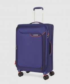 American Tourister Applite 4Security Spinner 71/27/ EXP TSA Suitcase Bodega Blue