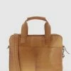 Cobb & Co Lawson Jr. Soft Leather Briefcase Tan
