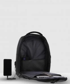Cobb & Co Bowie Anti-Theft Backpack Black -Men's Travel and Luggage http3A2F2Fstatic.theiconic.com .au2Fp2Fcobb co 3848 290149 6