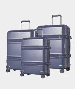 Cobb & Co Sydney Polycarbonate Luggage 3 Piece Set Blue