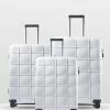 Echolac Japan Cape Town Echolac 3 Piece Luggage Set WHITE