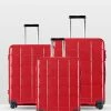 Echolac Japan Cape Town Echolac 3 Piece Luggage Set RED