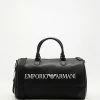 Emporio Armani Re Generated Travel Bag Black