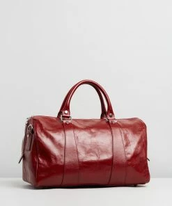 Republic of Florence Small Nardi Overnight Bag Red -Men's Travel and Luggage http3A2F2Fstatic.theiconic.com .au2Fp2Fetrusco classic 0617 377257 3