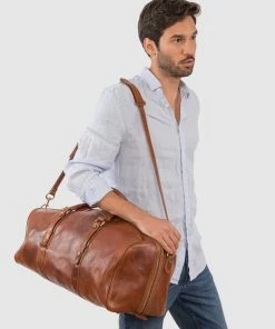 Republic of Florence Polo Medium Brown -Men's Travel and Luggage http3A2F2Fstatic.theiconic.com .au2Fp2Fetrusco classic 2882 413606 4