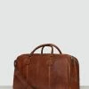 Republic of Florence Magellan Matt Brown Laptop Duffle