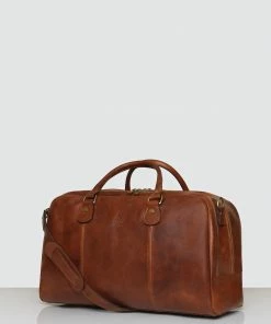 Republic of Florence Magellan Matt Brown Laptop Duffle