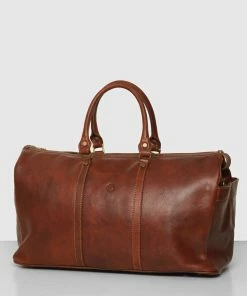 Republic of Florence Conti Brown Duffle Bag -Men's Travel and Luggage http3A2F2Fstatic.theiconic.com .au2Fp2Fetrusco classic 5098 0688321 3
