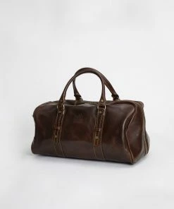 Republic of Florence The Polo Small Choc Leather Overnighter Chocolate -Men's Travel and Luggage http3A2F2Fstatic.theiconic.com .au2Fp2Fetrusco classic 5277 8627931 3