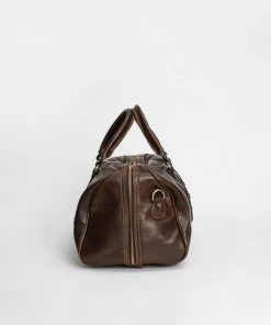 Republic of Florence The Polo Small Choc Leather Overnighter Chocolate -Men's Travel and Luggage http3A2F2Fstatic.theiconic.com .au2Fp2Fetrusco classic 5279 8627931 4