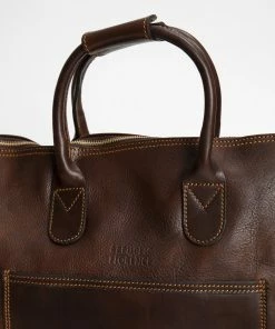 Republic of Florence The Nobile Overnighter Duffle Bag Chocolate -Men's Travel and Luggage http3A2F2Fstatic.theiconic.com .au2Fp2Fetrusco classic 5393 8527931 6