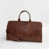 Republic of Florence The Vespucci Brown Leather Weekender