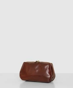 Republic of Florence The Otto Brown Leather Dopp Kit