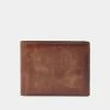 Fossil Derrick Brown RFID Flip ID Bifold Wallet