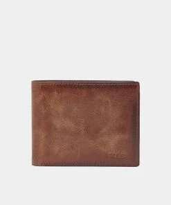 Fossil Derrick Brown RFID Flip ID Bifold Wallet