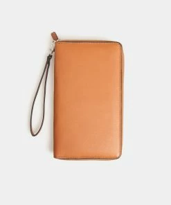 Globite Leather Portfolio Wallet with RFID Flinders Tan