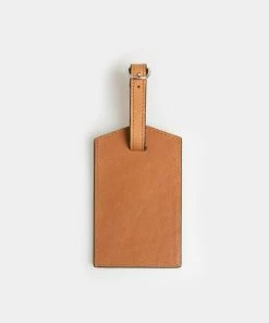 Globite Leather Luggage Identifier Flinders Tan