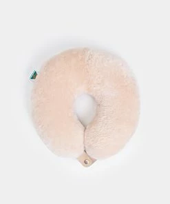 Globite Australian Shearling Neck Pillow White