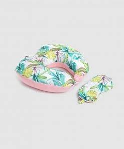 Globite Neck Pillow & Mask Set Dusty Pink -Men's Travel and Luggage http3A2F2Fstatic.theiconic.com .au2Fp2Fglobite 3578 675499 4