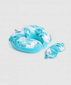 Globite Neck Pillow & Mask Set Dusty Blue -Men's Travel and Luggage http3A2F2Fstatic.theiconic.com .au2Fp2Fglobite 3578 775499 4