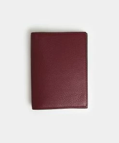 Globite Leather Passport Cover with RFID Barossa Mulberry