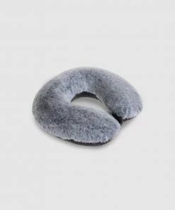 Globite Indulgence Faux Fur Neck Pillow Grey -Men's Travel and Luggage http3A2F2Fstatic.theiconic.com .au2Fp2Fglobite 8910 642198 3