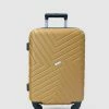 JETT BLACK Sahara Maze Carry On Suitcase Golden