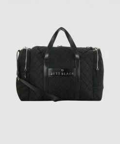 JETT BLACK The London Duffle Bag Black