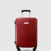 JETT BLACK Carbon Red Series Carry On Suitcase
