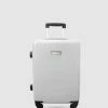 JETT BLACK Carbon White Series Carry On Suitcase Pure White