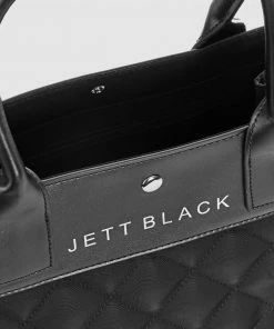 JETT BLACK The Soho Quilted Tote Bag Black -Men's Travel and Luggage http3A2F2Fstatic.theiconic.com .au2Fp2Fjett black 6365 6512911 3