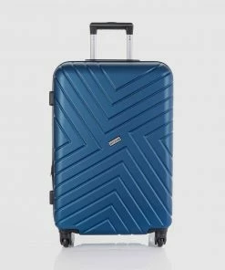 JETT BLACK Midnight Maze Medium Suitcase Deep Blue