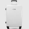 JETT BLACK Carbon White Series Large Suitcase Pure White