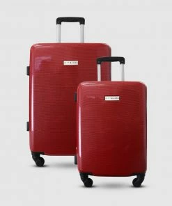 JETT BLACK Carbon Red Series Short Stay Set Deep Red