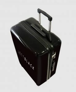 Jett Black Signature Large Suitcase Gloss Black -Men's Travel and Luggage http3A2F2Fstatic.theiconic.com .au2Fp2Fjett black 7525 303539 3