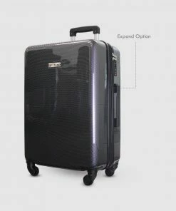 JETT BLACK Carbon Black Series Medium Suitcase Metallic Black -Men's Travel and Luggage http3A2F2Fstatic.theiconic.com .au2Fp2Fjett black 7558 261159 3
