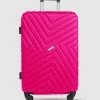 JETT BLACK Magenta Maze Series Medium Suitcase Magenta Pink