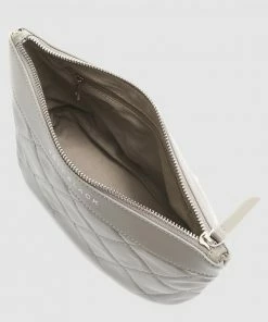 JETT BLACK The Bondi Silver Quilted Clutch Pouch Zip Case -Men's Travel and Luggage http3A2F2Fstatic.theiconic.com .au2Fp2Fjett black 8357 1395231 4