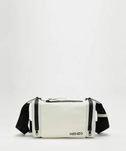Kenzo Small Kamera Travel Bag Off White