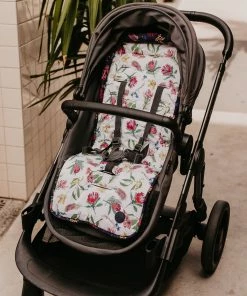 OiOi Reversible Pram Liner Botanical