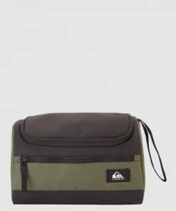 Quiksilver Capsule 6 L Travel Toiletry Bag BLACK/THYME