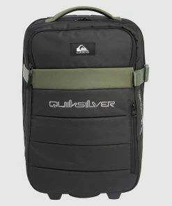 Quiksilver Horizon 41 L Small Wheeled Suitcase BLACK/THYME