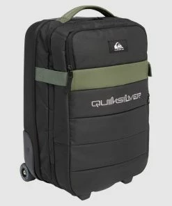 Quiksilver Horizon 41 L Small Wheeled Suitcase BLACK/THYME -Men's Travel and Luggage http3A2F2Fstatic.theiconic.com .au2Fp2Fquiksilver 9918 5824731 3