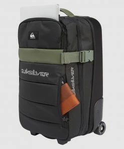 Quiksilver Horizon 41 L Small Wheeled Suitcase BLACK/THYME -Men's Travel and Luggage http3A2F2Fstatic.theiconic.com .au2Fp2Fquiksilver 9925 5824731 6