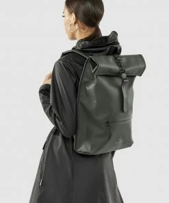 RAINS Rolltop Rucksack Green -Men's Travel and Luggage http3A2F2Fstatic.theiconic.com .au2Fp2Frains 1248 252538 3